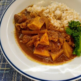 大根と里芋の和風カレー